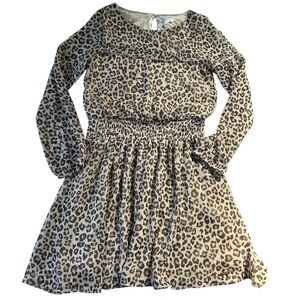 Tahari Girls 7 leopard print dress